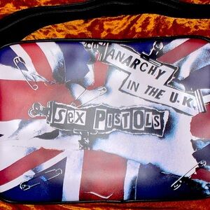 RARE Sex Pistols Messenger Bag by Kothai Fake Leather from 2012 but never sold!